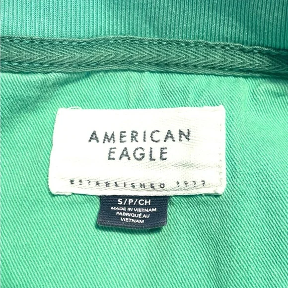 American Eagle Outfitters Teal Crewneck Sweater - Picture 7 of 10